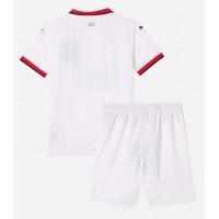 Fotbalové Dres AC Milan Dětské Venkovní 2024-25 Krátký Rukáv (+ trenýrky)